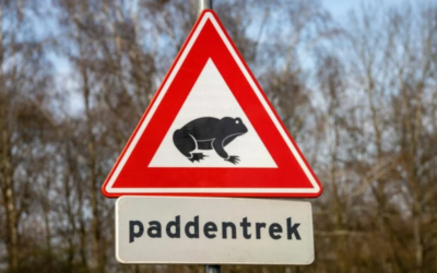 Paddentrek Verkeersbord